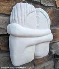 Load image into Gallery viewer, History Brancusi Kiss Sculptural wall relief www.Neo-Mfg.com 10" home plaque art
