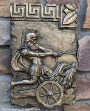 Load image into Gallery viewer, Charge of the Roman Charioteer Horse Sculpture Statue Chariot Horse 12" www.Neo-mfg.com m14