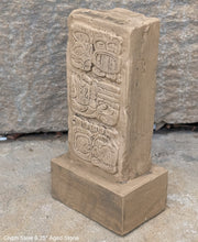 Load image into Gallery viewer, Aztec Mayan Glyph stele Sculpture 6.25" www.Neo-Mfg.com