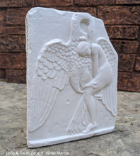 Load image into Gallery viewer, Roman Greek Leda & Swan Zeus Sculptural wall relief plaque home decor 9" www.Neo-Mfg.com