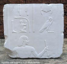 Load image into Gallery viewer, Egyptian Relief fragment wall plaque art Sculpture 11.5" www.Neo-Mfg.com Museum reproduction Penn
