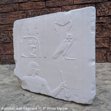 Load image into Gallery viewer, Egyptian Relief fragment wall plaque art Sculpture 11.5" www.Neo-Mfg.com Museum reproduction Penn