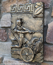 Load image into Gallery viewer, Charge of the Roman Charioteer Horse Sculpture Statue Chariot Horse 12" www.Neo-mfg.com m14