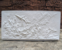 Load image into Gallery viewer, Roman Greek Diana Artemis hunting wild animals Wall Plaque Sculpture Fragment 14" Museum Quality www.Neo-Mfg.com