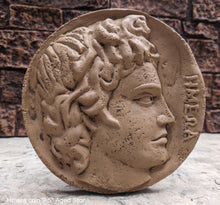 Load image into Gallery viewer, Roman Greek Apollo coin Sculptural Wall relief plaque www.Neo-Mfg.com 9.5"