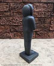 Load image into Gallery viewer, Egyptian Funerary servant of Ptahmes shabti Artifact Carved Sculpture Statue 12" www.Neo-Mfg.com Museum Reproduction