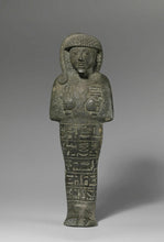 Load image into Gallery viewer, Egyptian Funerary servant of Ptahmes shabti Artifact Carved Sculpture Statue 12" www.Neo-Mfg.com Museum Reproduction