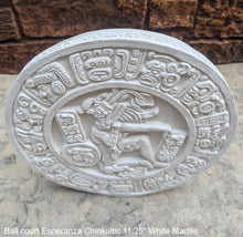 Load image into Gallery viewer, Mayan Aztec ball court Esperanza Chinkultic Sculptural wall relief plaque 11.25" www.Neo-Mfg.com