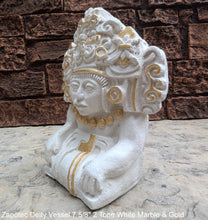 Load image into Gallery viewer, History Aztec Maya Mesoamerica Zapotec Deity Vessel Sculpture Statue www.Neo-Mfg.com 7 5/8"