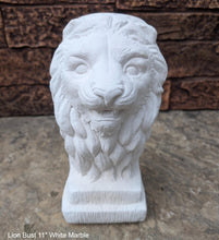 Load image into Gallery viewer, Lion Bust Crete sculpture art www.Neo-Mfg.com home decor 11"