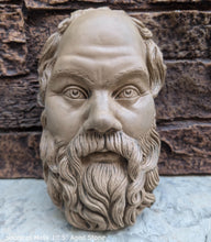 Load image into Gallery viewer, Roman Greek Socrates bust Sculpture 10.5" www.Neo-Mfg.com home decor Museum Reproduction