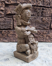 Load image into Gallery viewer, Aztec Mayan Idol Great Turtle w/ Eagle 8.5" Statue Sculpture www.Neo-Mfg.com maya