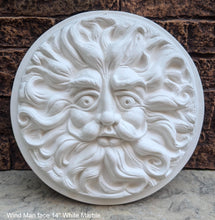 Load image into Gallery viewer, Wind Man Wall Decor Large 14" Wall Plaque Sculpture Pagan www.Neo-Mfg.com mythical