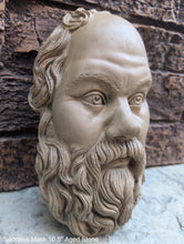 Load image into Gallery viewer, Roman Greek Socrates bust Sculpture 10.5" www.Neo-Mfg.com home decor Museum Reproduction