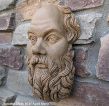 Load image into Gallery viewer, Roman Greek Socrates bust Sculpture 10.5" www.Neo-Mfg.com home decor Museum Reproduction
