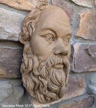 Load image into Gallery viewer, Roman Greek Socrates bust Sculpture 10.5" www.Neo-Mfg.com home decor Museum Reproduction
