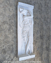 Load image into Gallery viewer, Roman Greek Carved nymph Fountain of Innocents Danaides of Argos Dress Figure Sculptural Wall frieze plaque relief www.Neo-Mfg.com 22"
