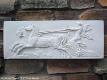 Load image into Gallery viewer, Roman Greek Apollo on Chariot plaque wall relief www.Neo-Mfg.com 19.5" large museum reproduction Brachard