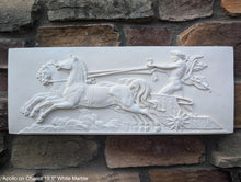 Load image into Gallery viewer, Roman Greek Apollo on Chariot plaque wall relief www.Neo-Mfg.com 19.5" large museum reproduction Brachard