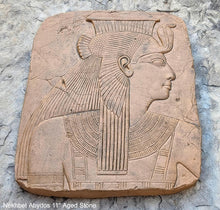 Load image into Gallery viewer, Egyptian Nekhbet Abydos fragment Plaque Artifact Sculpture 11" www.Neo-Mfg.com home decor