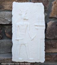Load image into Gallery viewer, Egyptian Khnum fragment Plaque Artifact Sculpture 13.25" www.Neo-Mfg.com home decor