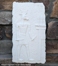 Load image into Gallery viewer, Egyptian Khnum fragment Plaque Artifact Sculpture 13.25" www.Neo-Mfg.com home decor