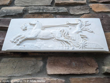 Load image into Gallery viewer, Roman Greek Apollo on Chariot plaque wall relief www.Neo-Mfg.com 19.5" large museum reproduction Brachard