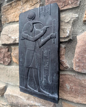 Load image into Gallery viewer, History Egyptian God Thoth Tehuti Sculptural wall relief www.Neo-Mfg.com 11.5" e8