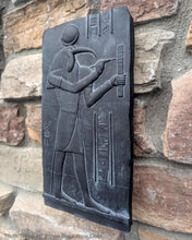 Load image into Gallery viewer, History Egyptian God Thoth Tehuti Sculptural wall relief www.Neo-Mfg.com 11.5" e8