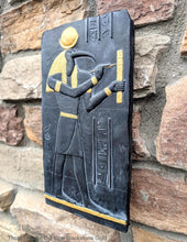 Load image into Gallery viewer, History Egyptian God Thoth Tehuti Sculptural wall relief www.Neo-Mfg.com 11.5" e8