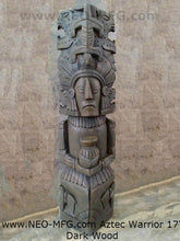 Load image into Gallery viewer, History Aztec Maya Mesoamerica Totem Medicine Man Artifact Stelae Sculpture Statue Neo-Mfg 17" home decor