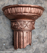 Load image into Gallery viewer, Roman Greek Wall Column plaque Fragment relief www.Neo-Mfg.com 8" each