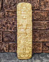 Load image into Gallery viewer, History Aztec Maya Artifact Carved Otum Quirigua Stela Sun Stone Sculpture Statue 15" Tall www.Neo-Mfg.com