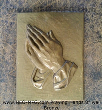 Load image into Gallery viewer, Religious Praying Hands Father wall art plaque 8&quot; www.Neo-Mfg.com b2
