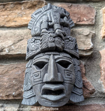 Load image into Gallery viewer, History Aztec Maya Jaguar Thunderbird glyph Artifact mask Sculpture Statue www.Neo-Mfg.com 8.5"