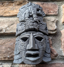 Load image into Gallery viewer, History Aztec Maya Jaguar Thunderbird glyph Artifact mask Sculpture Statue www.Neo-Mfg.com 8.5"