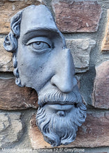 Load image into Gallery viewer, Marcus Aurelius Antoninus Augustus 3D Portrait Face Wall Plaque Sculpture Fragment 12.5" www.Neo-Mfg.com