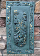 Load image into Gallery viewer, Aztec Mayan Yaxchilán Lintel Sculpture 20" www.Neo-Mfg.com Plaque relief carving