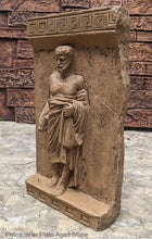 Load image into Gallery viewer, Roman Greek philosopher Plato Frieze fragment Sculpture reproduction art www.Neo-Mfg.com home decor