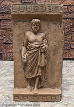 Load image into Gallery viewer, Roman Greek philosopher Plato Frieze fragment Sculpture reproduction art www.Neo-Mfg.com home decor