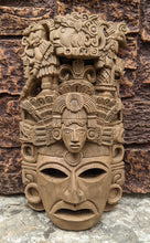Load image into Gallery viewer, Aztec Mayan Yaxchilán mask wall plaque relief Sculpture www.Neo-Mfg.com carving