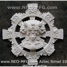 Load image into Gallery viewer, History Aztec Maya Artifact Carved Rimel Sun Stone Sculpture Statue 11&quot; Tall Neo-Mfg L1
