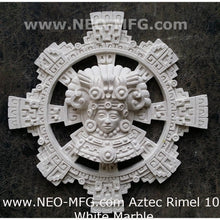 Load image into Gallery viewer, History Aztec Maya Artifact Carved Rimel Sun Stone Sculpture Statue 11" Tall Neo-Mfg L1