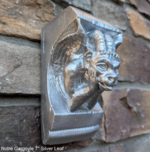 Load image into Gallery viewer, Griffin Gargoyle Notre wall Shelf wing sculpture www.NEO-MFG.com 7" corbel