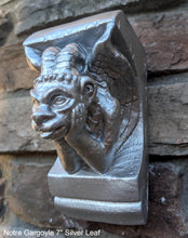 Load image into Gallery viewer, Griffin Gargoyle Notre wall Shelf wing sculpture www.NEO-MFG.com 7" corbel