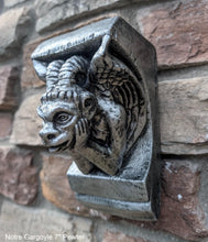 Load image into Gallery viewer, Griffin Gargoyle Notre wall Shelf wing sculpture www.NEO-MFG.com 7" corbel