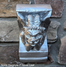 Load image into Gallery viewer, Griffin Gargoyle Notre wall Shelf wing sculpture www.NEO-MFG.com 7" corbel