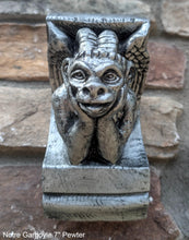 Load image into Gallery viewer, Griffin Gargoyle Notre wall Shelf wing sculpture www.NEO-MFG.com 7" corbel