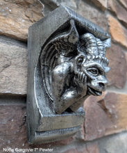 Load image into Gallery viewer, Griffin Gargoyle Notre wall Shelf wing sculpture www.NEO-MFG.com 7" corbel