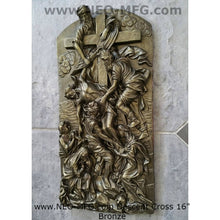 Load image into Gallery viewer, Religious Descent from the Cross Deposition Christ wall art plaque 16&quot; www.Neo-Mfg.com
